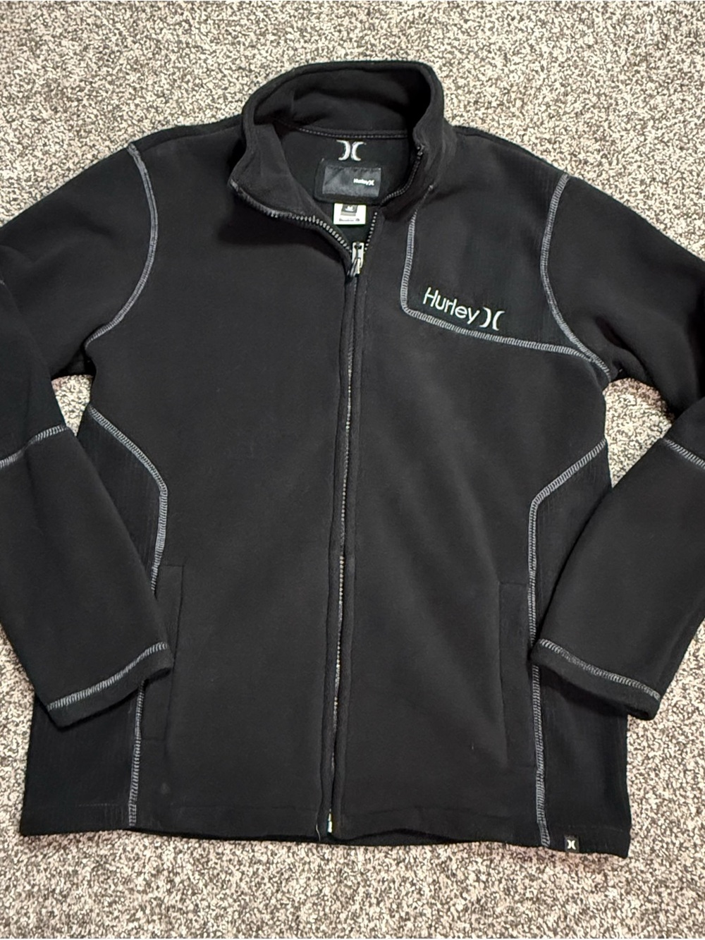 Hurley Black Full-Zip Jacket